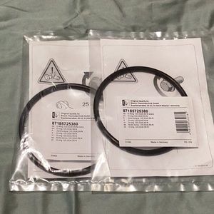 Two new O-Ring gaskets for a Bosch/Buderus Water Heater